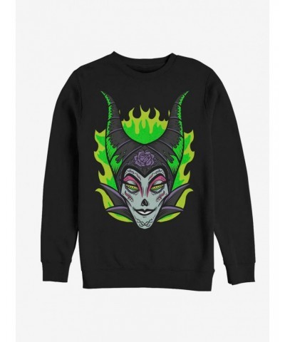 Disney Maleficent Sugar Skull Sweatshirt $15.87 Sweatshirts