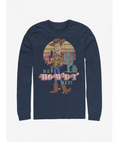 Disney Pixar Toy Story 4 Hey Howdy Long-Sleeve T-Shirt $15.13 Merchandises