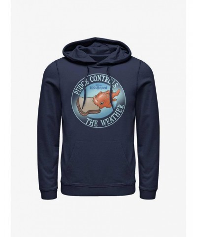 Disney Lilo & Stitch Pudge Controls The Weather Hoodie $19.76 Hoodies