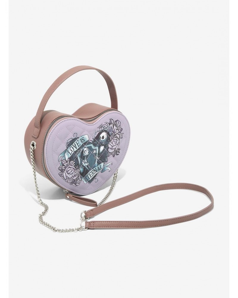 The Nightmare Before Christmas Eternal Love Heart Crossbody Bag $17.16 Bags