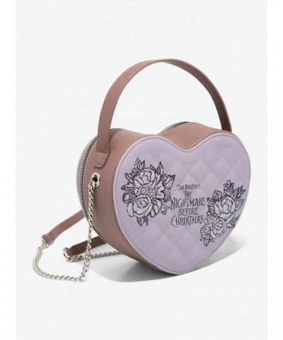 The Nightmare Before Christmas Eternal Love Heart Crossbody Bag $17.16 Bags