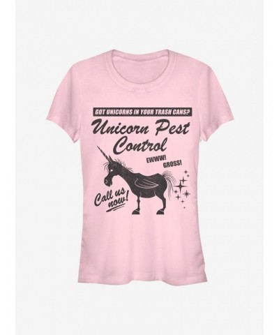 Disney Pixar Onward Unicorn Pest Control Girls T-Shirt $12.45 T-Shirts