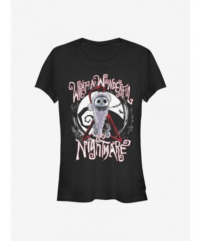 Disney The Nightmare Before Christmas Santa Jack Girls T-Shirt $8.47 T-Shirts