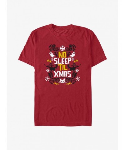 The Nightmare Before Christmas No Sleep Till Xmas T-Shirt $9.80 T-Shirts