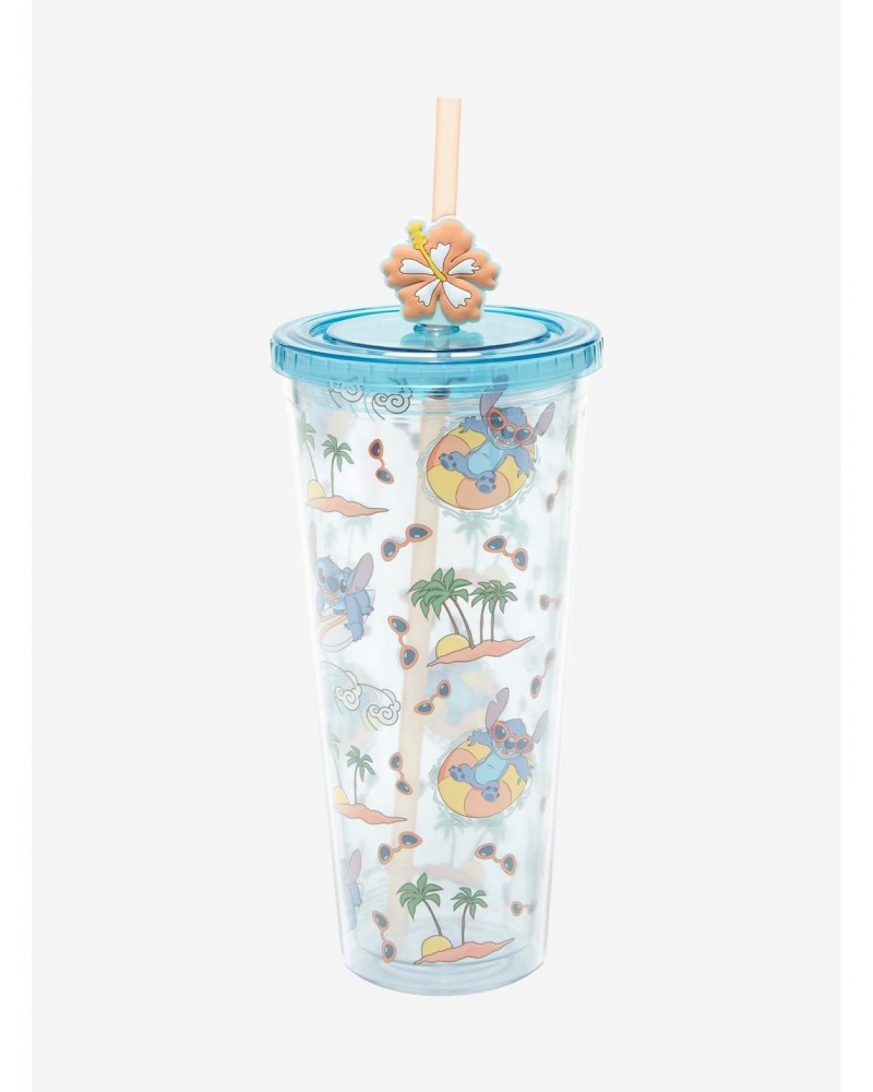 Disney Lilo & Stitch Vacation Vibes Acrylic Travel Cup $5.51 Cups