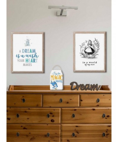 Disney Alice In Wonderland Framed Wood Décor $9.42 Décor