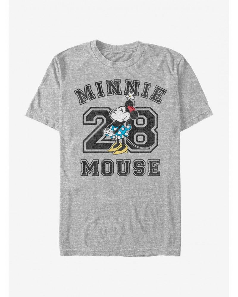 Disney Mickey Mouse Minnie Mouse Collegiate T-Shirt $11.23 T-Shirts