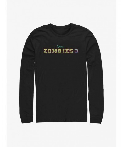 Disney Zombies 3 Logo Long-Sleeve T-Shirt $16.12 T-Shirts