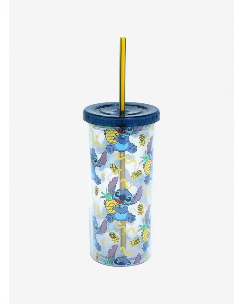 Disney Lilo & Stitch Pineapple Acrylic Travel Cup $6.59 Cups