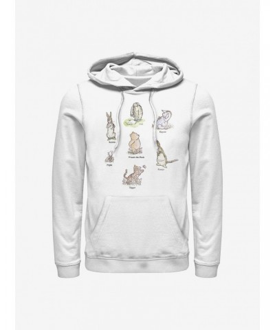 Disney Winnie The Pooh Winnie Poster Hoodie $20.65 Hoodies