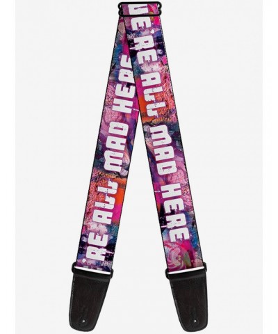 Disney Alice in Wonderland Cheshire Cat Poses Guitar Strap $12.45 Guitar Straps