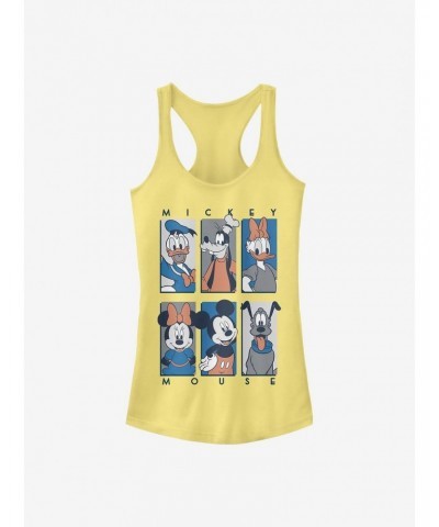 Disney Mickey Mouse Six Up Muted Girls Tank $7.47 Tanks