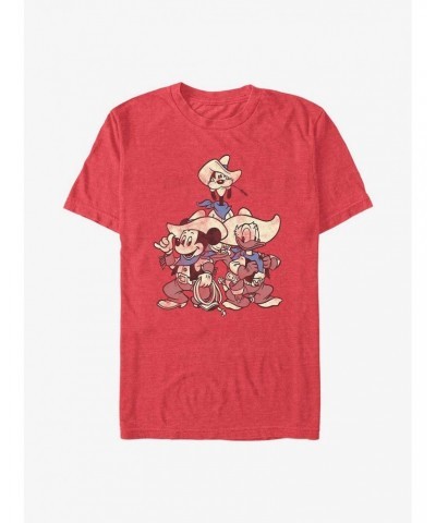 Disney Mickey Mouse Vintage Cowboys T-Shirt $10.52 T-Shirts