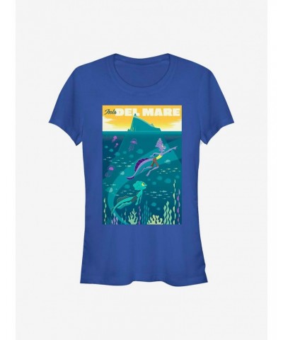 Disney Pixar Luca Isola Del Mare Poster Girls T-Shirt $9.46 T-Shirts