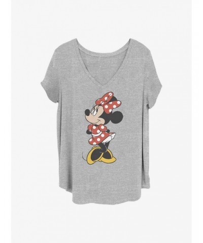 Disney Minnie Mouse Traditional Minnie Girls T-Shirt Plus Size $10.40 T-Shirts