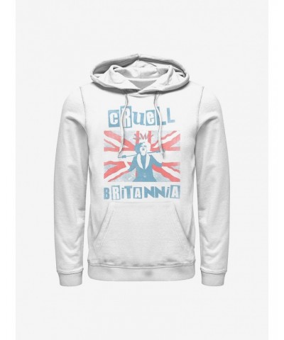 Disney Cruella Cruell Britannia Hoodie $19.76 Hoodies