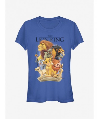 Disney The Lion King Tall Cast Girls T-Shirt $11.45 T-Shirts