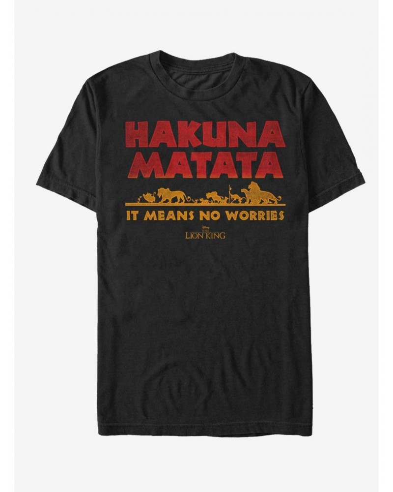 Disney The Lion King Horizon Matata T-Shirt $9.08 T-Shirts