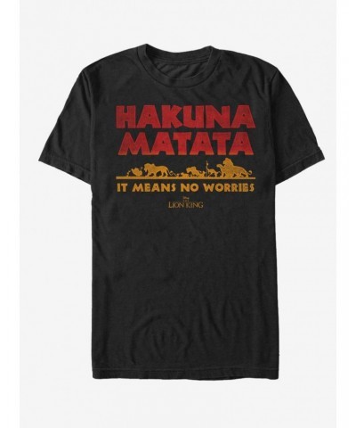 Disney The Lion King Horizon Matata T-Shirt $9.08 T-Shirts