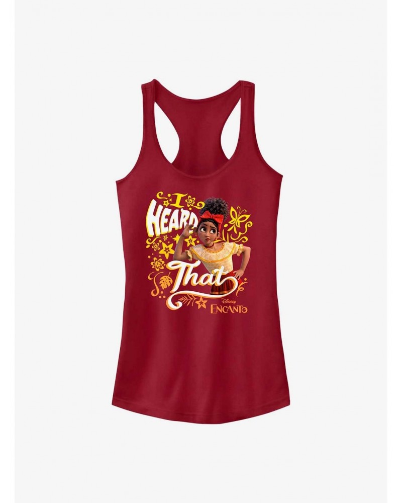 Disney's Encanto Dolores Heard Girl's Tank $10.71 Tanks