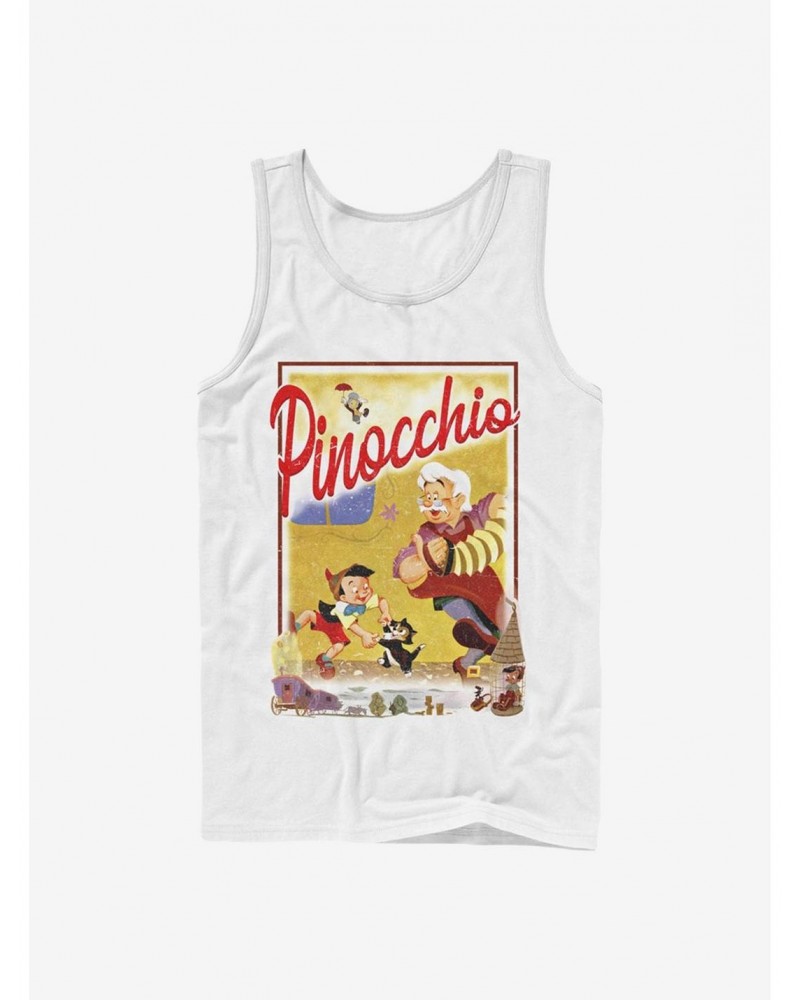 Disney Pinocchio Storybook Poster Tank $10.46 Tanks