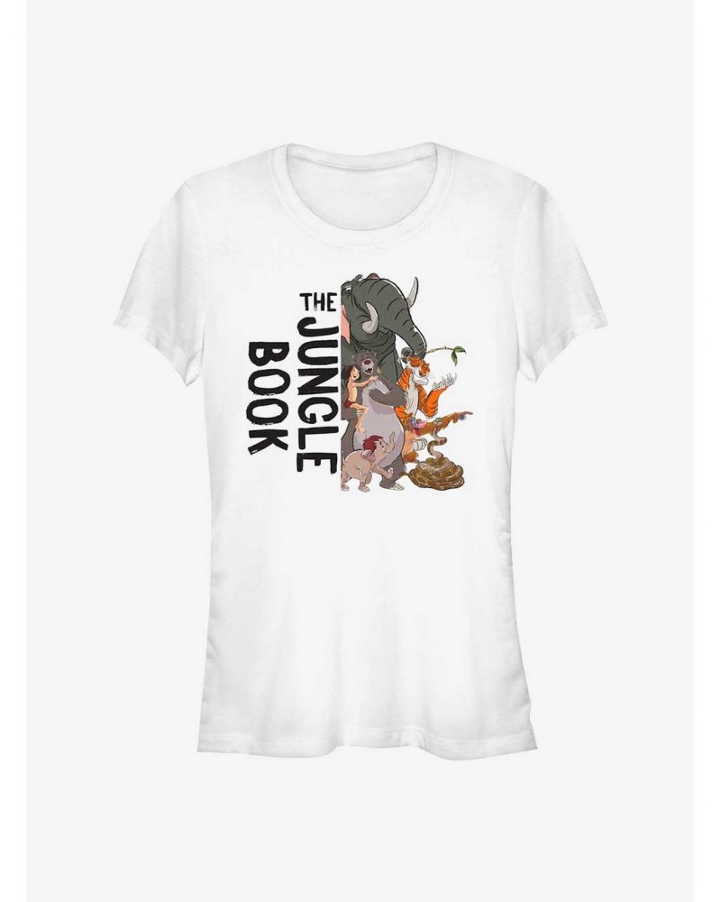 Disney The Jungle Book Jungle Squad Girls T-Shirt $9.71 T-Shirts