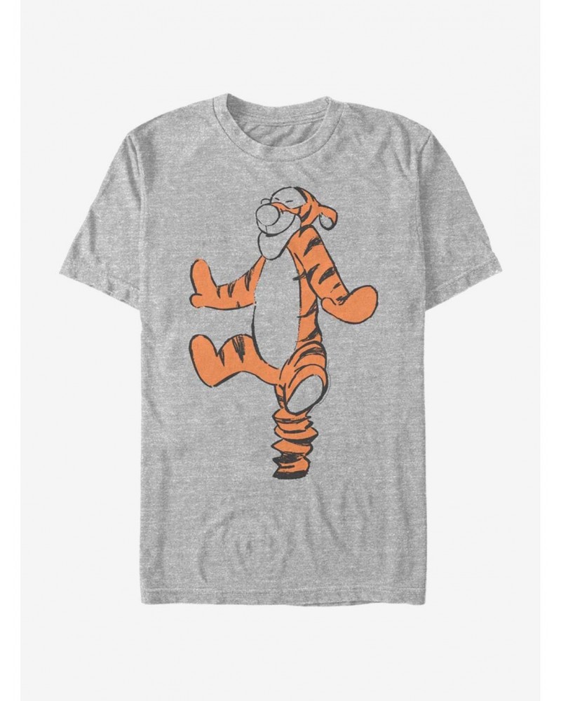 Disney Winnie The Pooh Basic Sketch Tigger T-Shirt $7.89 T-Shirts