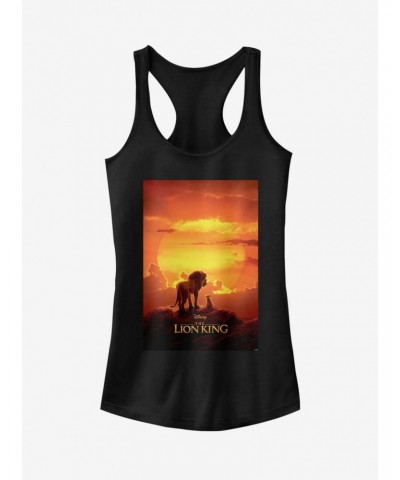 Disney The Lion King 2019 Pride Rock Poster Girls Tank Top $10.21 Tops