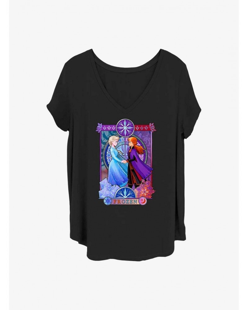 Disney Frozen 2 Frozen Nouveau Girls T-Shirt Plus Size $10.12 T-Shirts