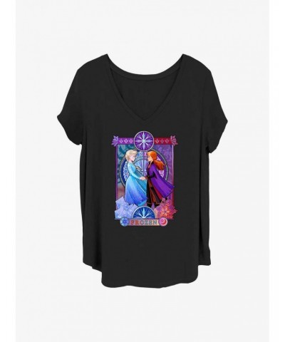 Disney Frozen 2 Frozen Nouveau Girls T-Shirt Plus Size $10.12 T-Shirts