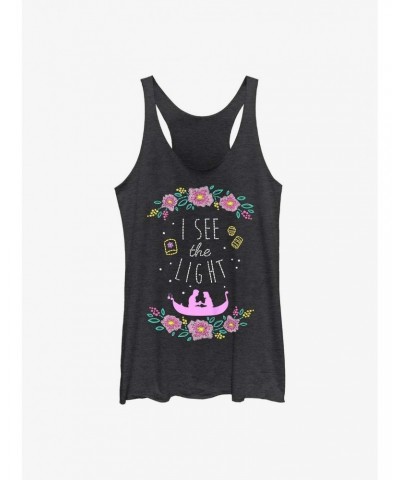 Disney Tangled I See The Light Girls Raw Edge Tank $11.66 Tanks