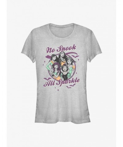 Disney Princesses No Spook All Sparkle Girls T-Shirt $7.72 T-Shirts