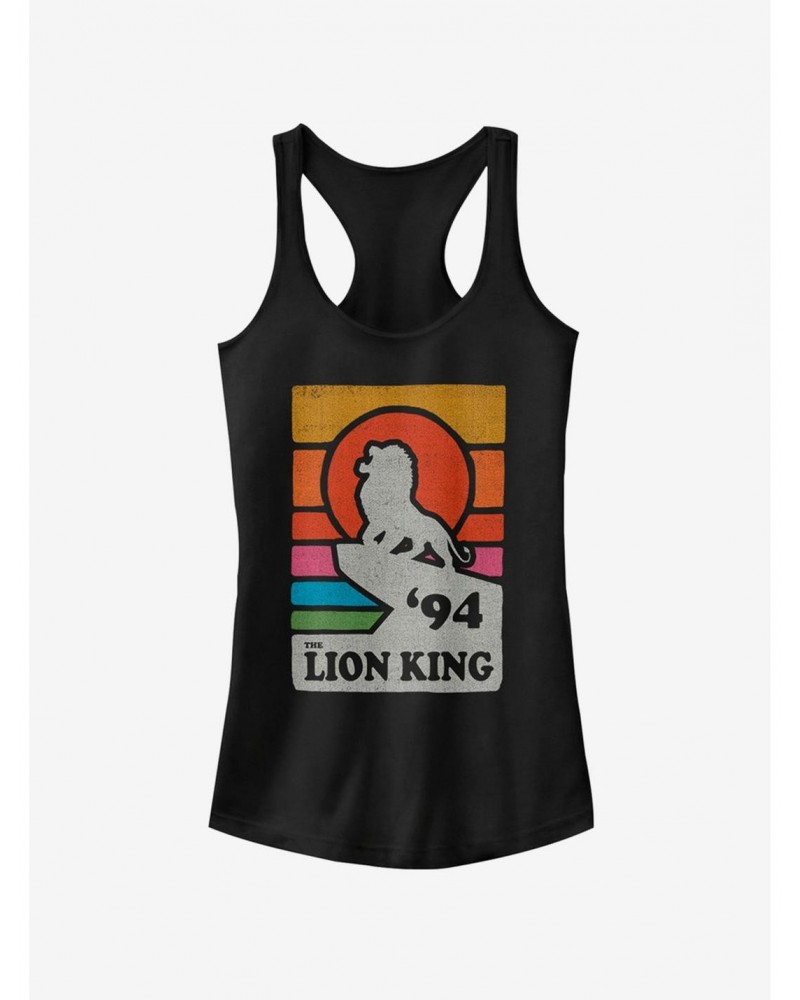 Disney The Lion King 2019 Vintage Rainbow Girls Tank $11.21 Tanks