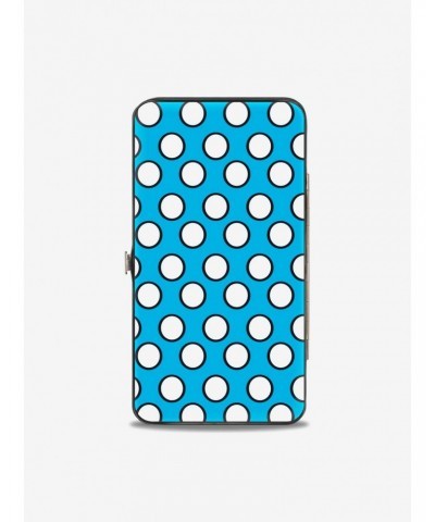 Disney Minnie Mouse Smiling Pose Dots Hinged Wallet $7.73 Wallets