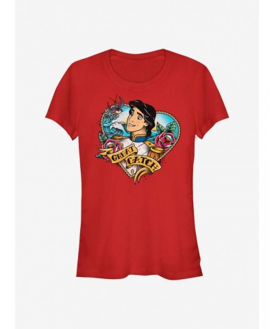 Disney The Little Mermaid Eric Great Catch Girls T-Shirt $11.70 T-Shirts