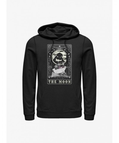 The Nightmare Before Christmas Oogie Boogie The Moon Tarot Hoodie $19.76 Hoodies