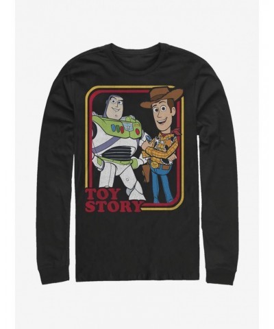 Disney Pixar Toy Story 4 Vintage Duo Long-Sleeve T-Shirt $15.46 T-Shirts