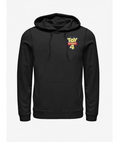 Disney Pixar Toy Story 4 Chest Color Logo Hoodie $15.27 Hoodies