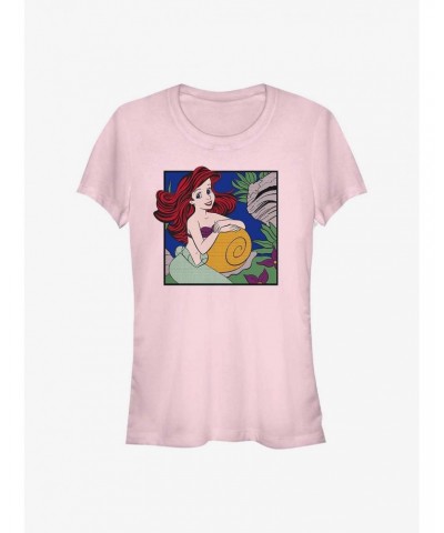 Disney The Little Mermaid Comic Box Ariel Girls T-Shirt $12.20 T-Shirts