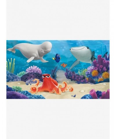 Disney Pixar Finding Dory Chair Rail Prepasted Mural $61.90 Murals