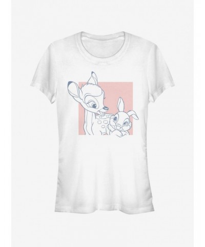 Disney Bambi Thumper Square Girls T-Shirt $7.97 T-Shirts