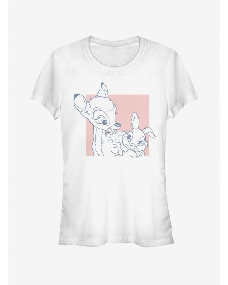 Disney Bambi Thumper Square Girls T-Shirt $7.97 T-Shirts