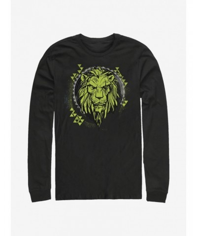 Disney The Lion King 2019 Tribal Scar Long-Sleeve T-Shirt $11.52 T-Shirts