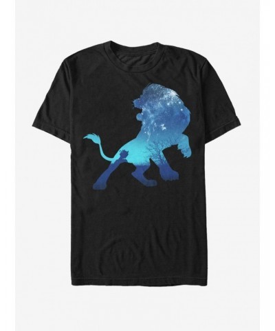 Lion King Simba Sky Silhouette T-Shirt $10.52 T-Shirts