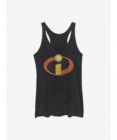 Disney Pixar The Incredibles Logo Logo Girls Tank $8.81 Tanks