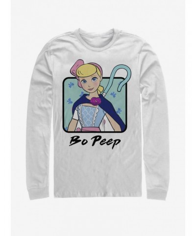 Disney Pixar Toy Story 4 Bo Peep Cloak White Long-Sleeve T-Shirt $16.45 T-Shirts