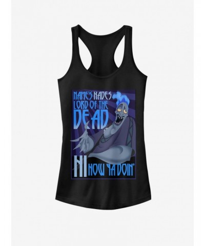 Disney Villains Names Hades Girls Tank $9.21 Tanks