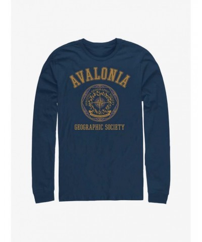 Disney Strange World Avalonia Geographic Society Long-Sleeve T-Shirt $13.82 T-Shirts