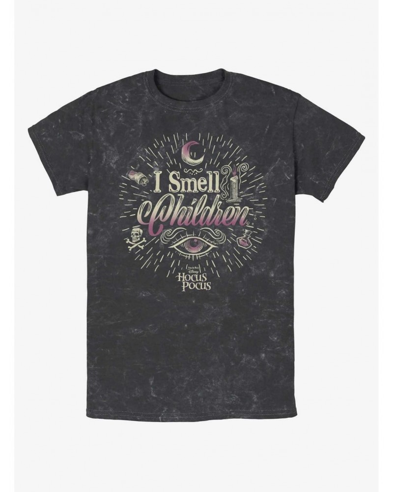 Disney Hocus Pocus I Smell Children Mineral Wash T-Shirt $8.03 T-Shirts