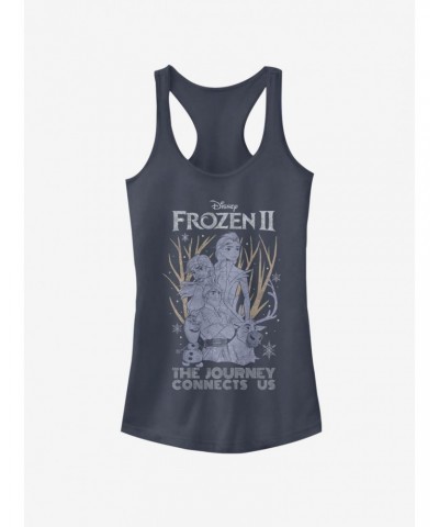 Disney Frozen 2 Sketchy Group Girls Tank $9.46 Tanks